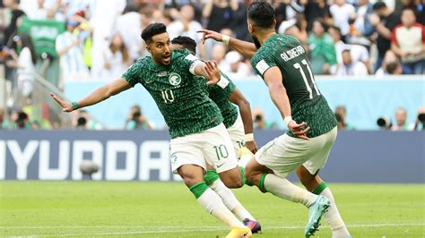 مباراة المنتخب السعودي والارجنتين